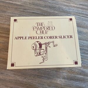 The Pampered Chef apple peeler corer slicer